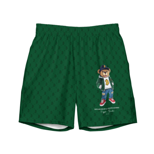 Bitcoin Bear Premium Swim Trunks
