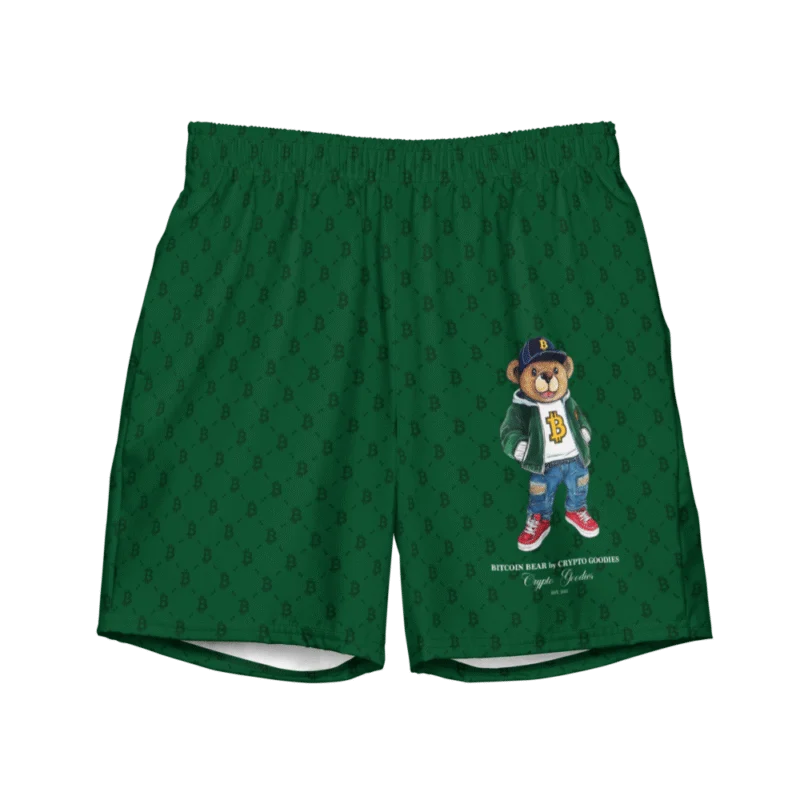 Bitcoin Bear Premium Swim Trunks