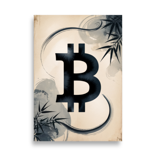 Bitcoin: Big in Japan Poster