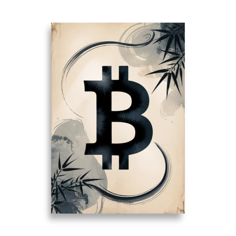 Bitcoin: Big in Japan Poster