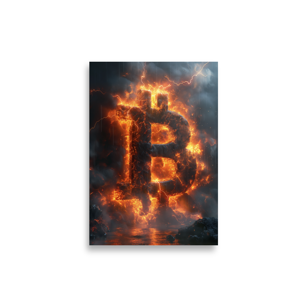 Bitcoin FireStorm Poster