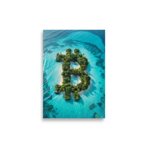 Bitcoin Island Poster