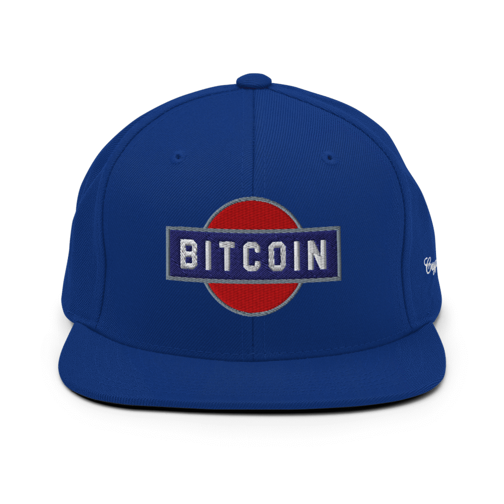 Bitcoin Prestige Snapback Hat