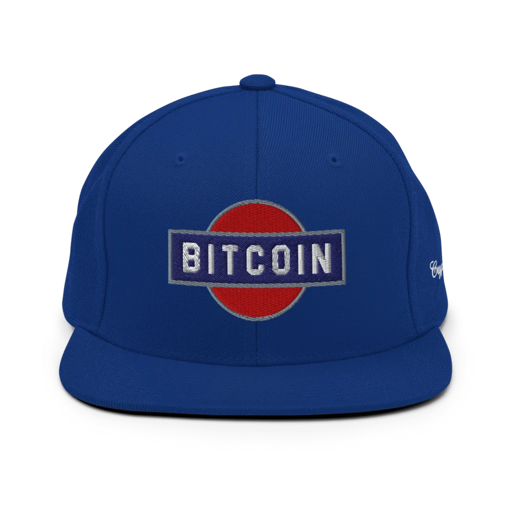 Bitcoin Prestige Snapback Hat - Image 4