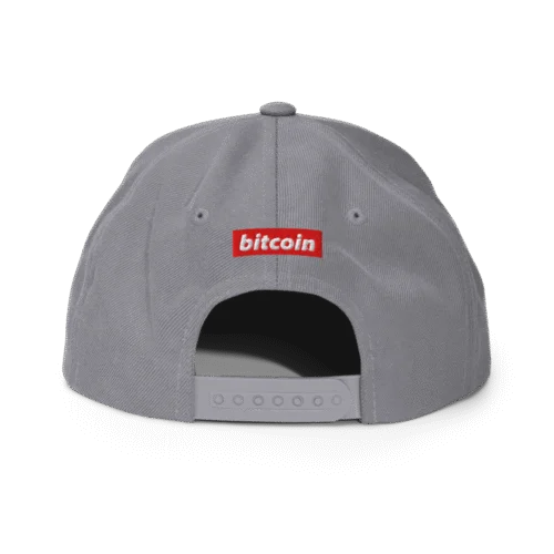 Bitcoin (RED) Snapback Hat