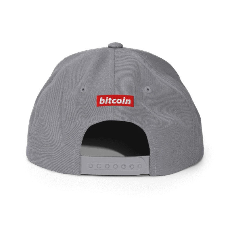 Bitcoin (RED) Snapback Hat