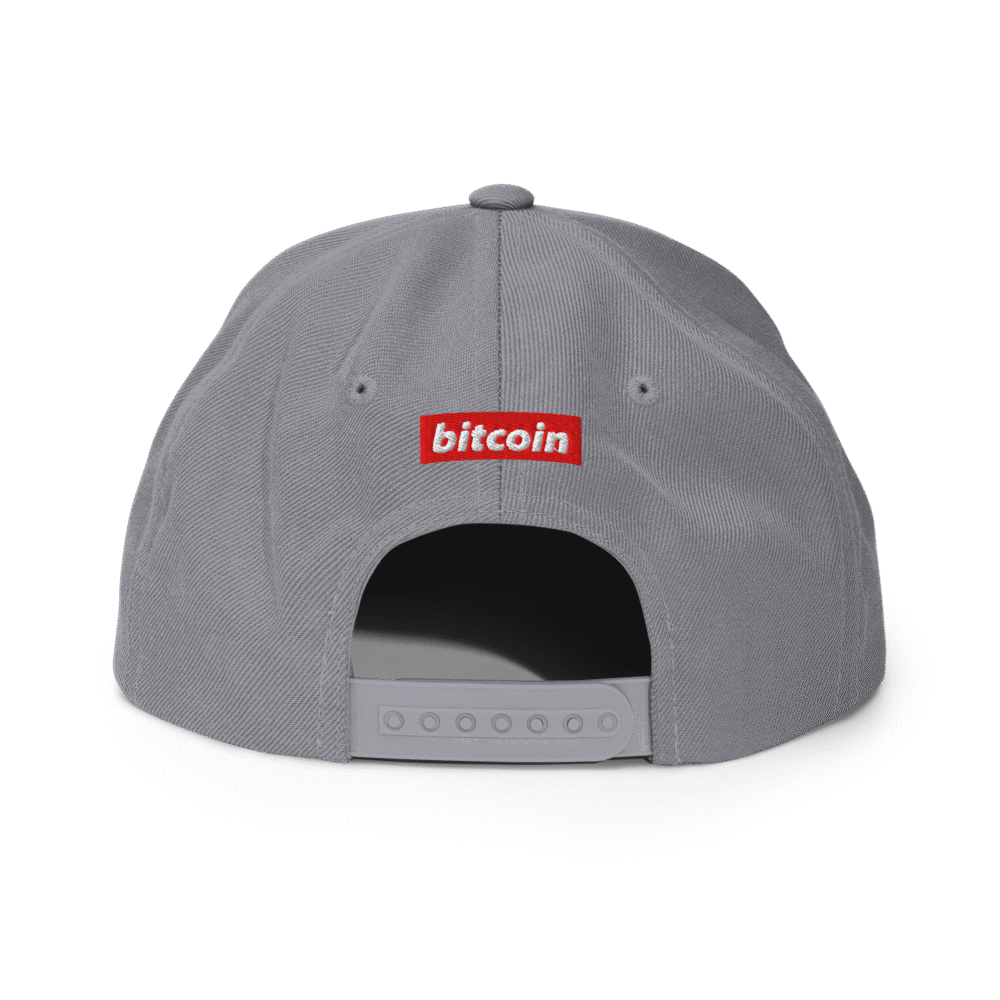 Bitcoin (RED) Snapback Hat