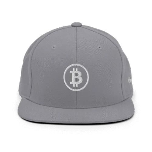Bitcoin (RED) Snapback Hat