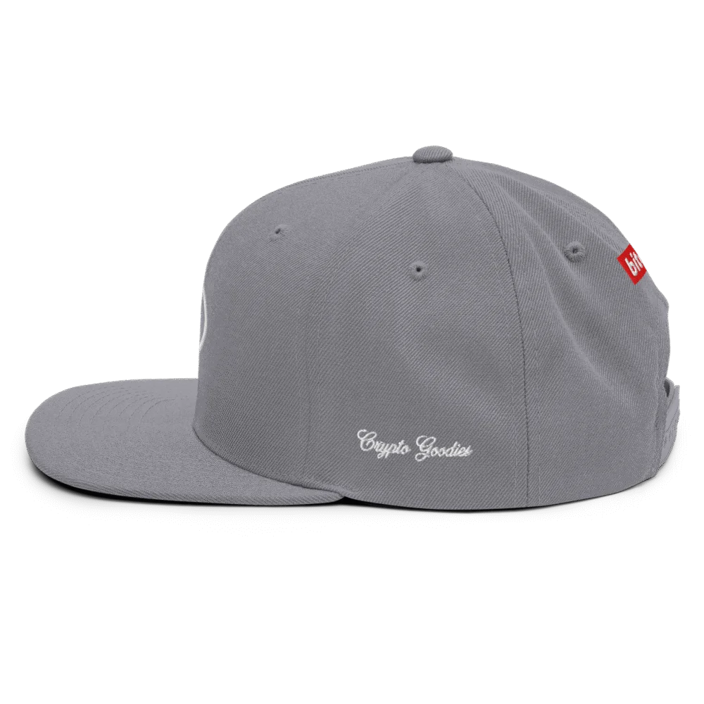 Bitcoin (RED) Snapback Hat - Image 3