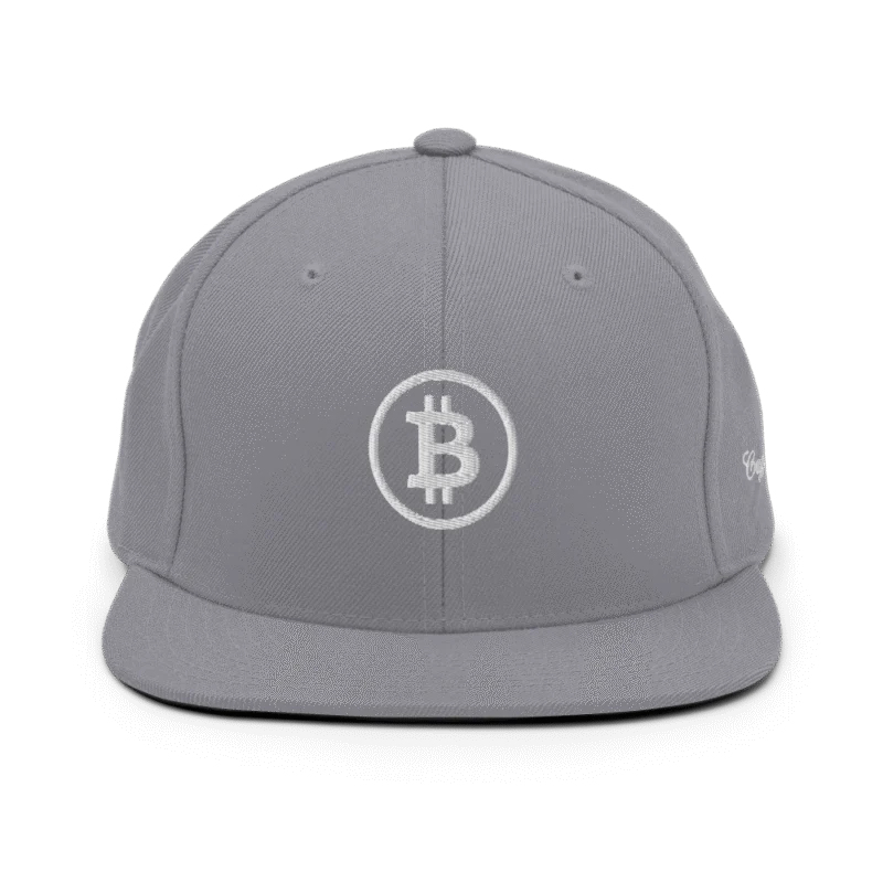 Bitcoin (RED) Snapback Hat