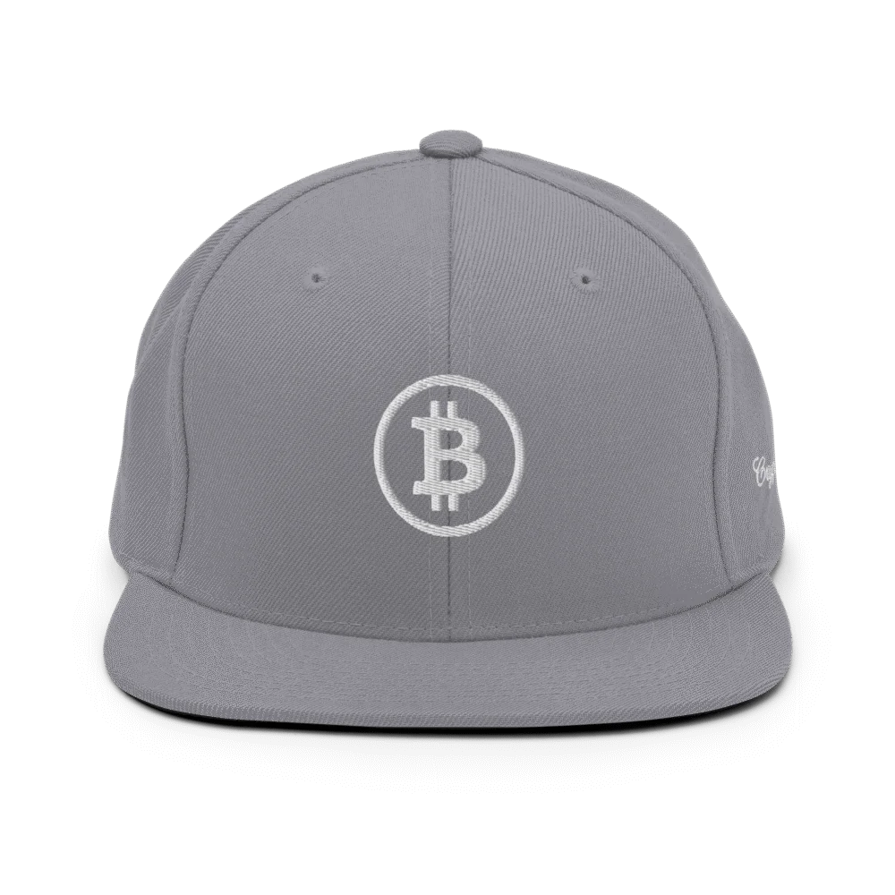 Bitcoin (RED) Snapback Hat
