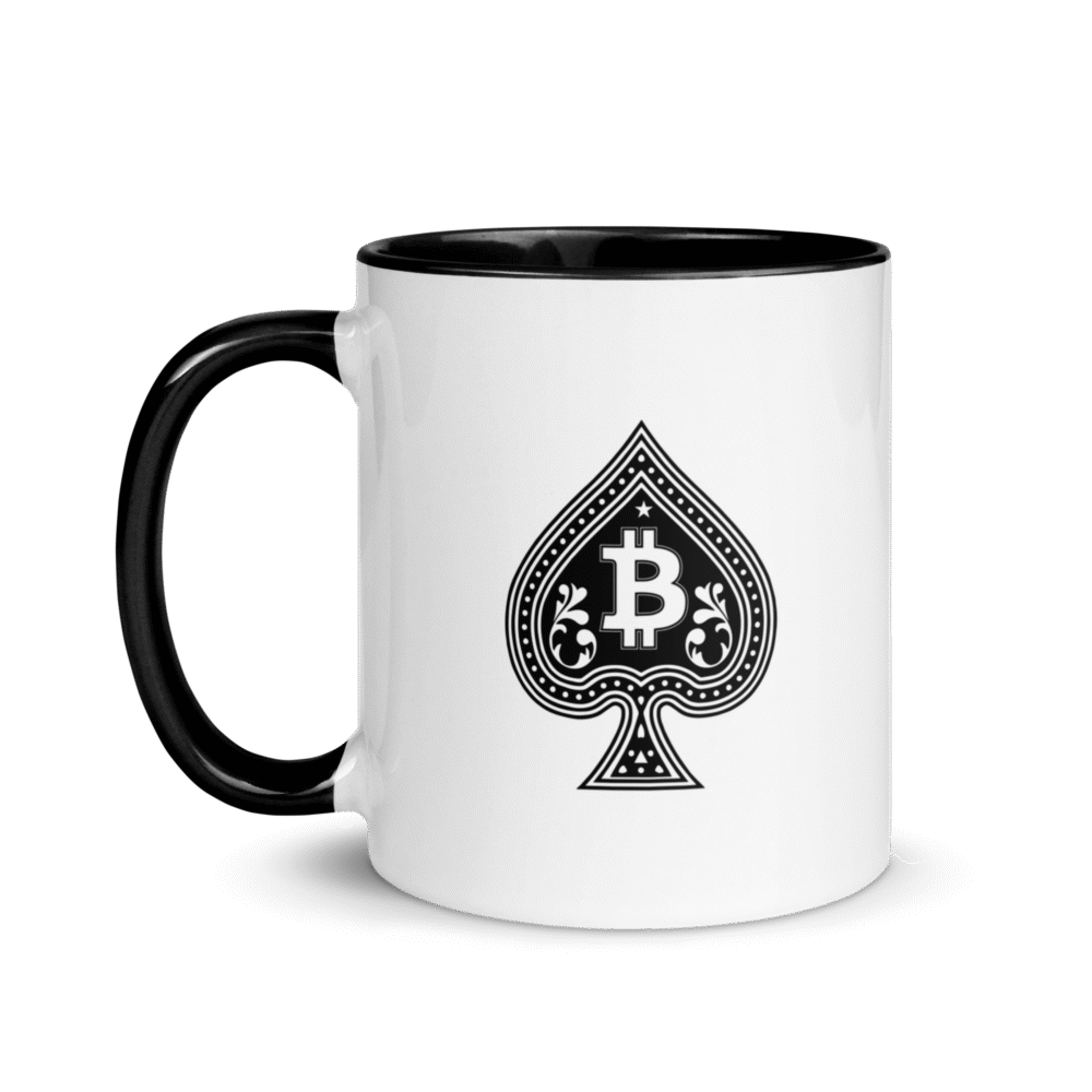 Bitcoin Spade Mug