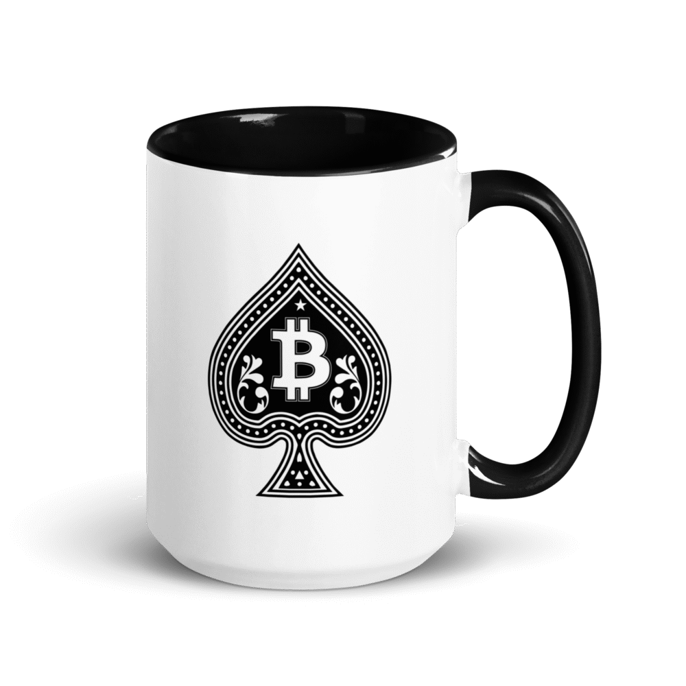 Bitcoin Spade Mug
