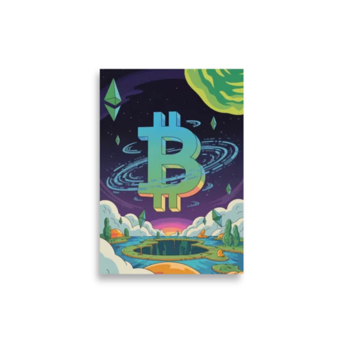 Bitcoin: The Other World Poster