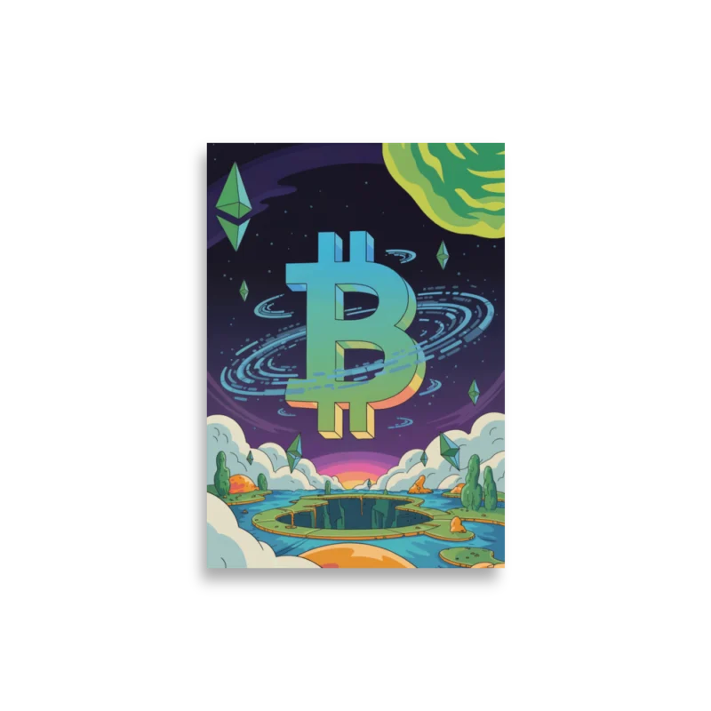 Bitcoin: The Other World Poster