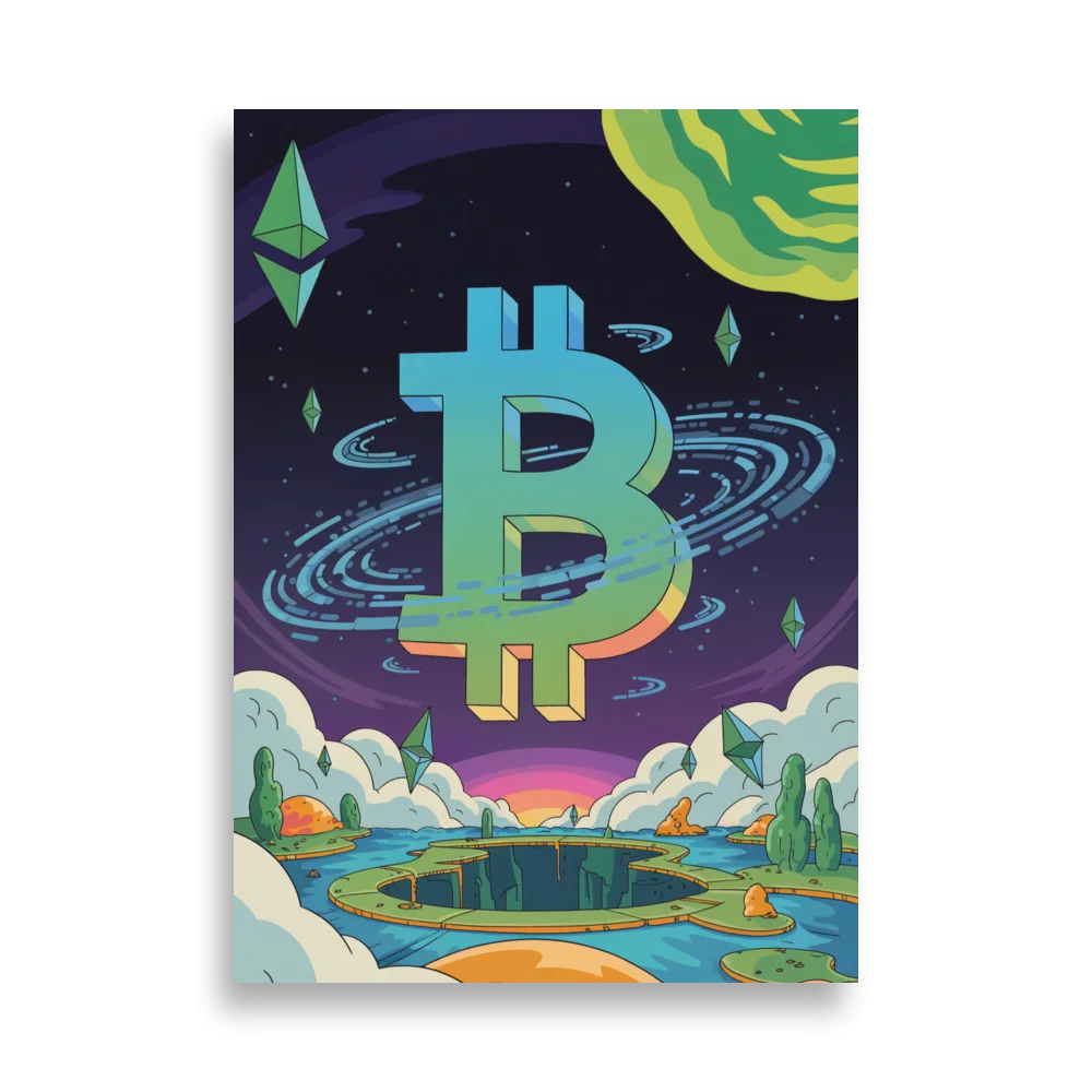 Bitcoin: The Other World Poster - Image 3