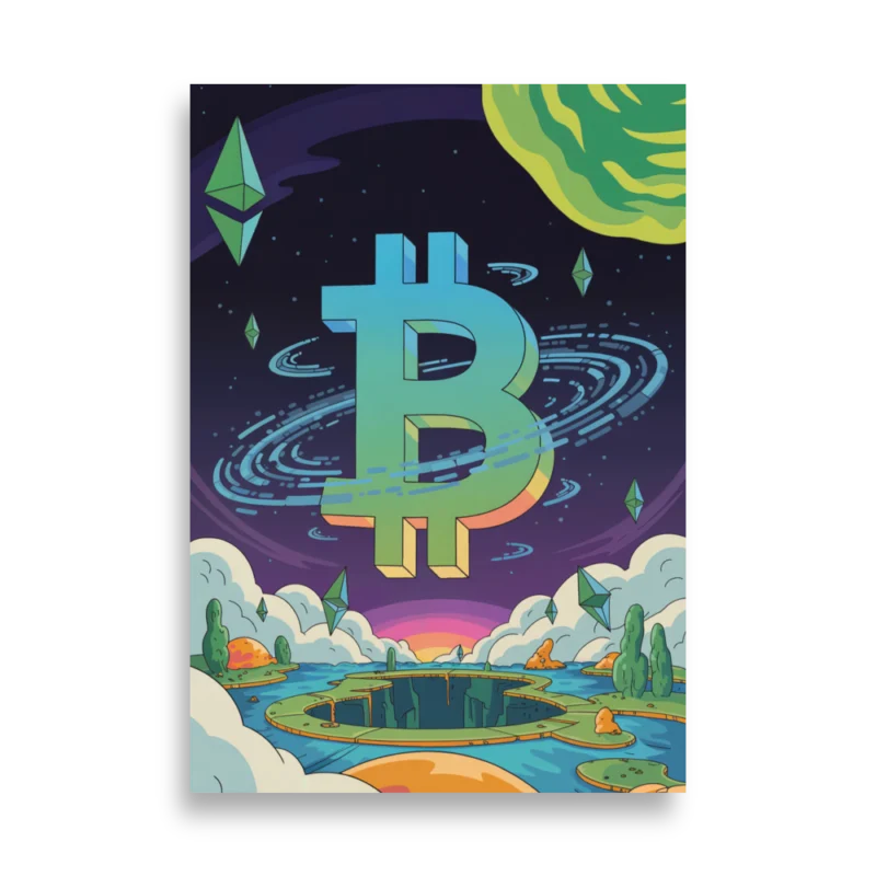 Bitcoin: The Other World Poster