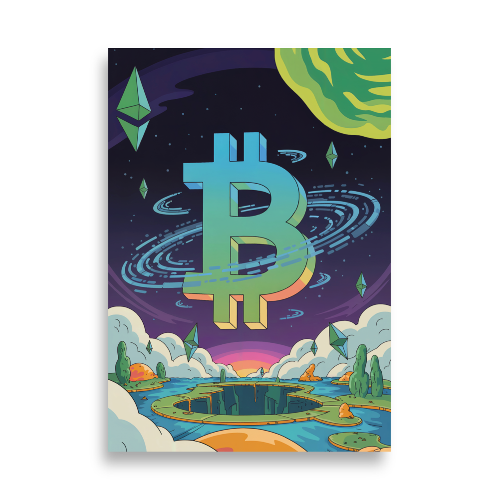 Bitcoin: The Other World Poster