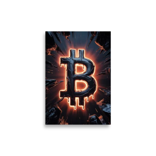 Bitcoin x Venom Poster