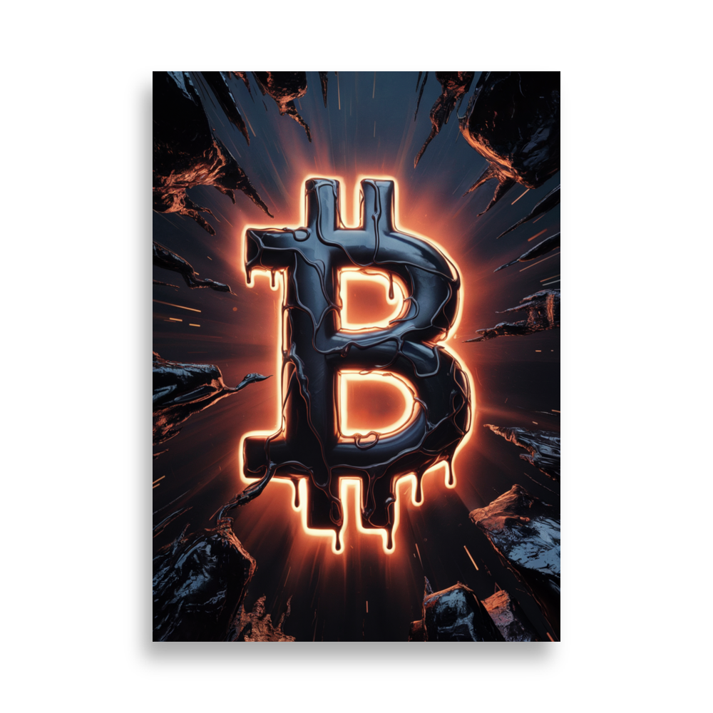 Bitcoin x Venom Poster