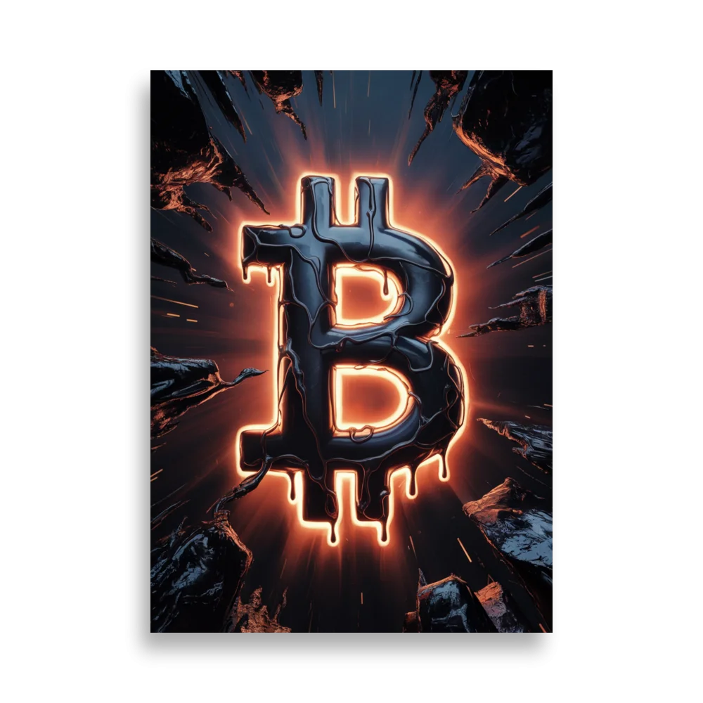 Bitcoin x Venom Poster - Image 3