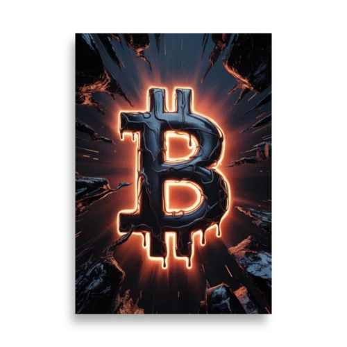 Bitcoin x Venom Poster
