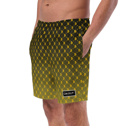 Bitcoin YLW Fashion Premium Swim Trunks