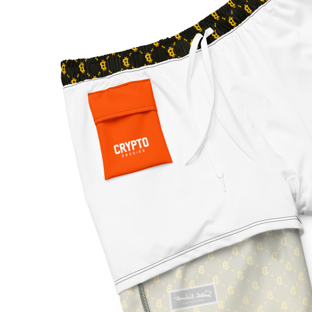 Bitcoin YLW Fashion Premium Swim Trunks