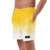 Bitcoin YLW II Fashion Premium Swim Trunks