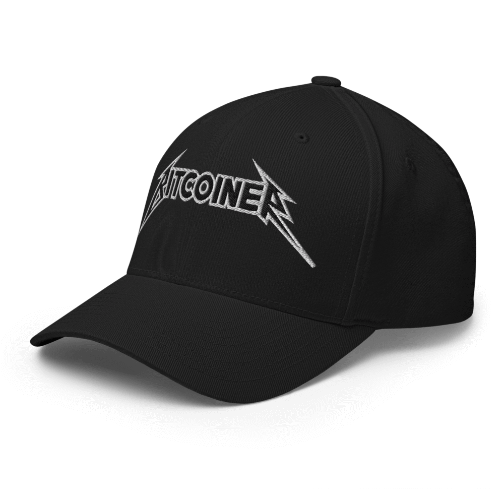 Bitcoiner Rocks Closed-Back Cap