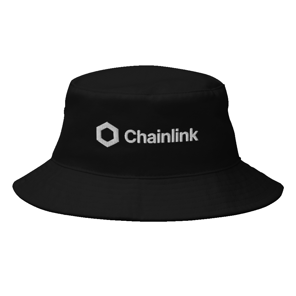 bucket hat i big accessories bx003 black front 6882449418553 - Chainlink Bucket Hat