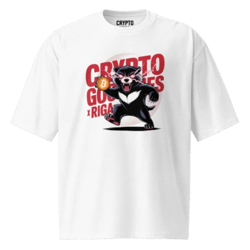 Crypto Goodies x RIGA Oversized T-Shirt
