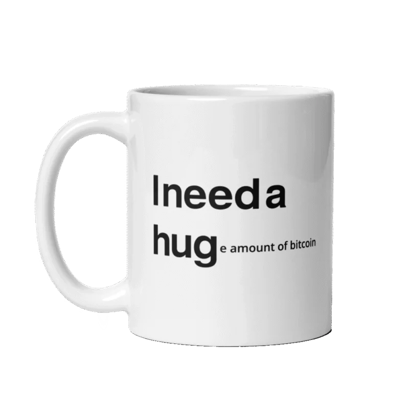 I NEED A HUGe amount of Bitcoin Mug
