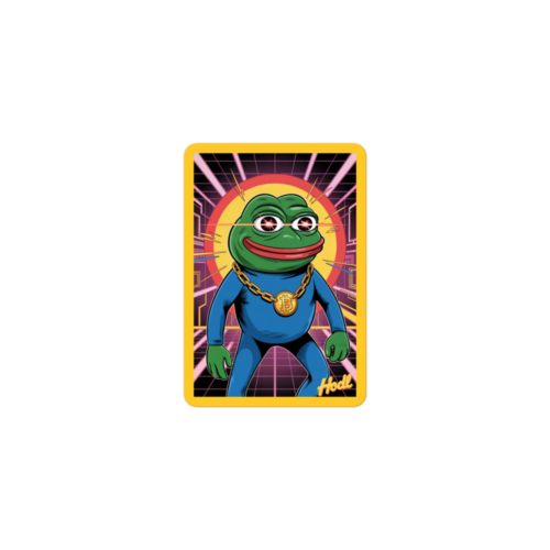Pepe x HODL Sticker