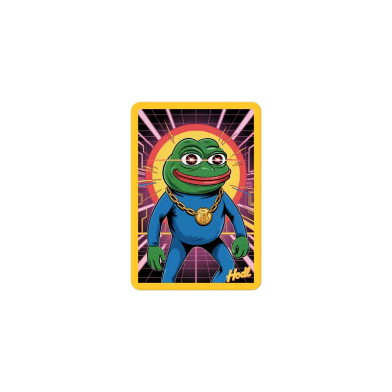 Pepe x HODL Sticker