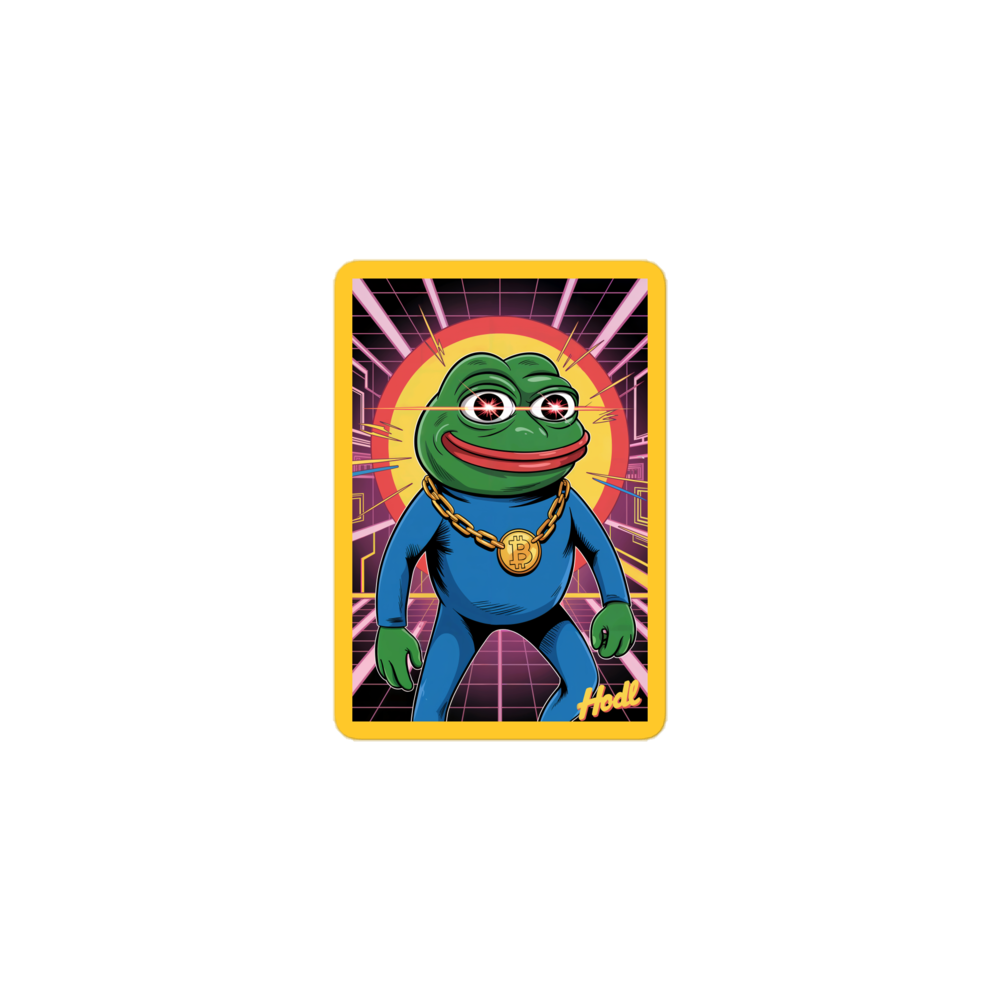 Pepe X Hodl Sticker