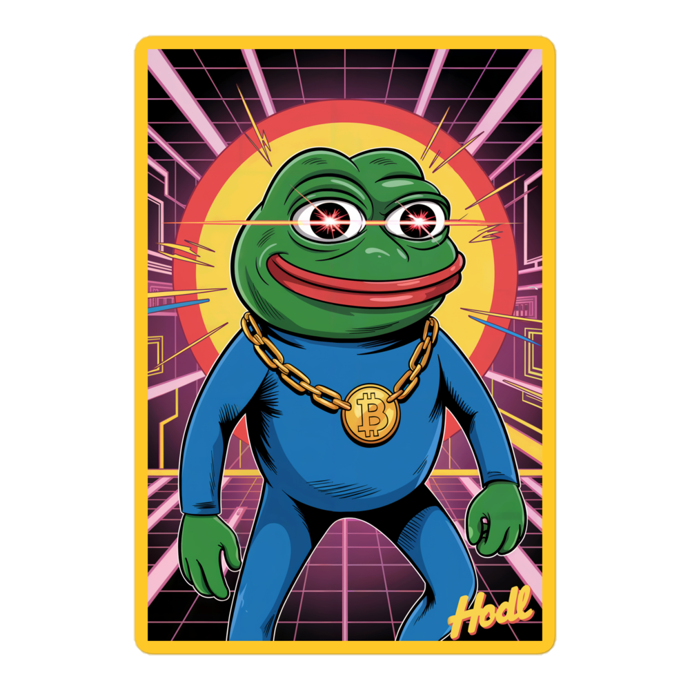 Pepe x HODL Sticker