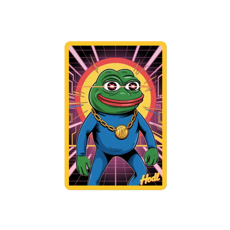 Pepe x HODL Sticker