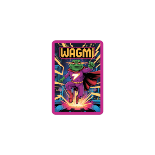 Pepe x WAGMI Sticker