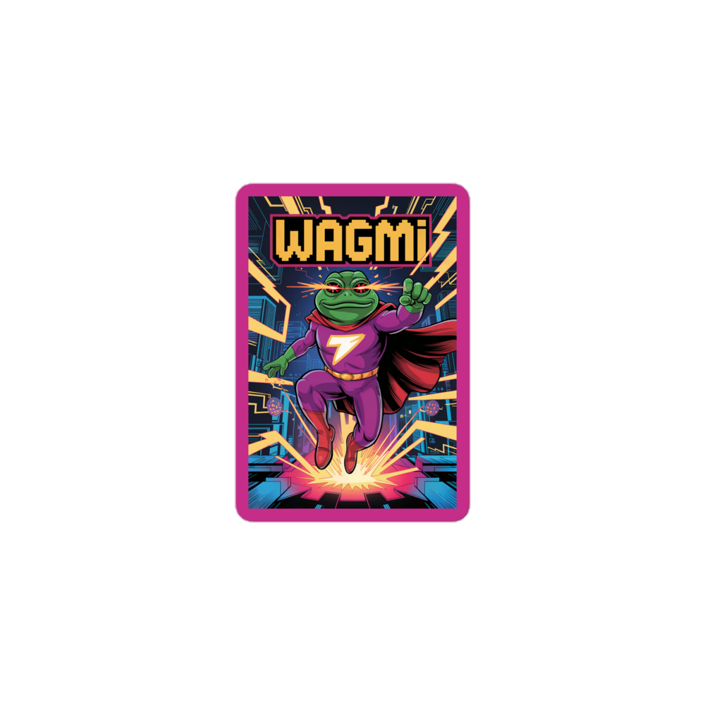 Pepe X Wagmi Sticker