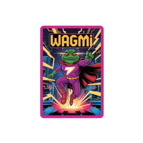 Pepe x WAGMI Sticker