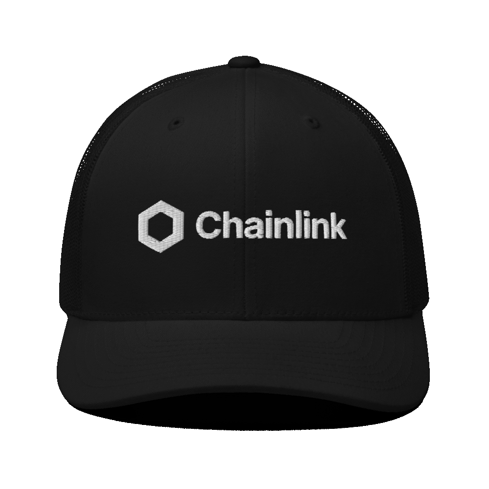 retro trucker hat black front 68823c8819d9a - Chainlink Trucker Cap