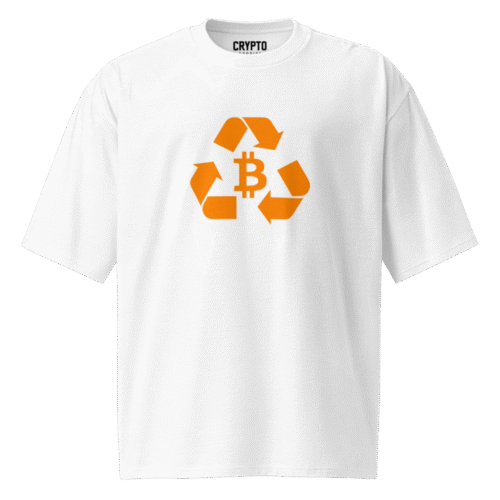 Satoshi Saves the Planet Oversize T-Shirt