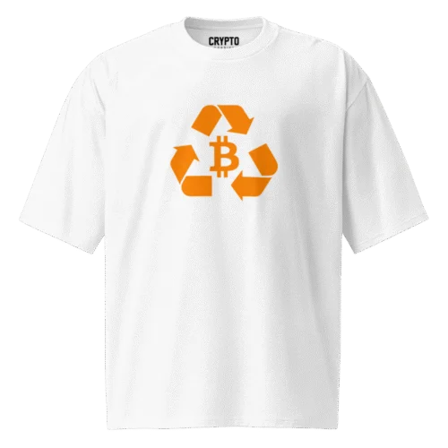 Satoshi Saves the Planet Oversize T-Shirt