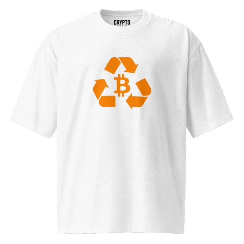 Satoshi Saves the Planet Oversize T-Shirt