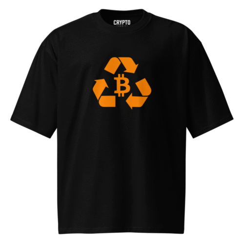 Satoshi Saves the Planet Oversize T-Shirt