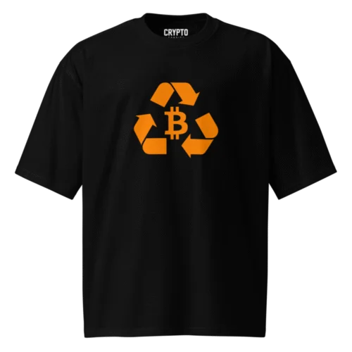 Satoshi Saves the Planet Oversize T-Shirt