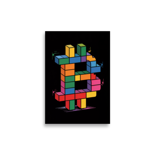 Satoshi’s Pixels Poster