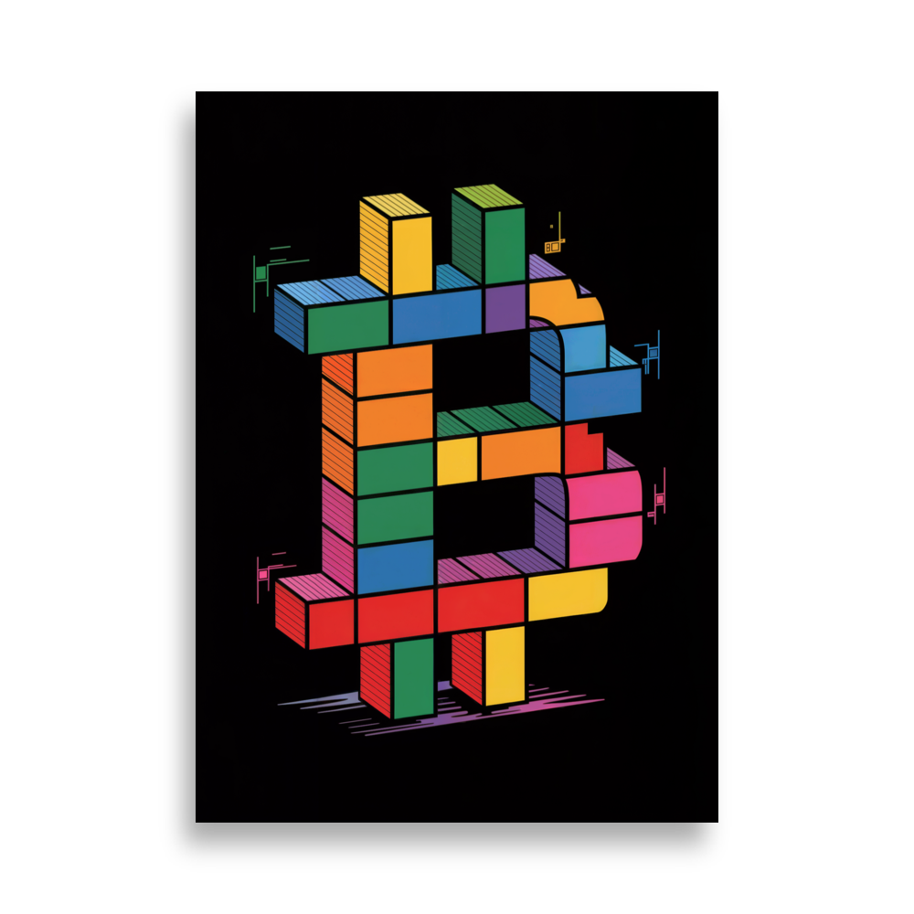 Satoshi’s Pixels Poster