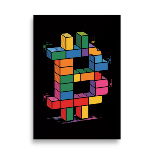 Satoshi’s Pixels Poster